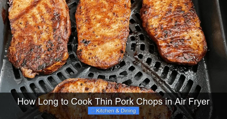 How Long to Cook Thin Pork Chops in Air Fryer