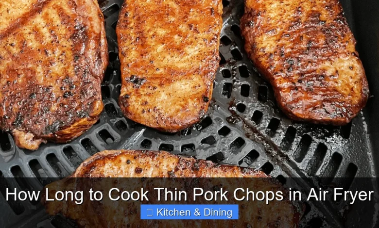 How Long to Cook Thin Pork Chops in Air Fryer