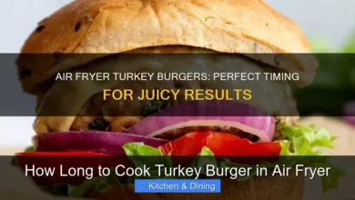 How Long to Cook Turkey Burger in Air Fryer