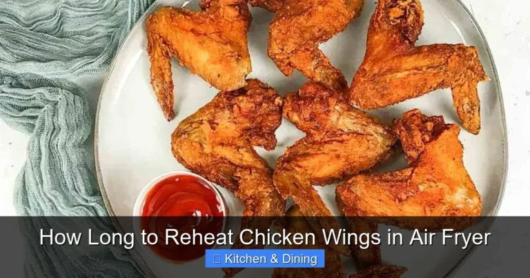 How Long to Reheat Chicken Wings in Air Fryer