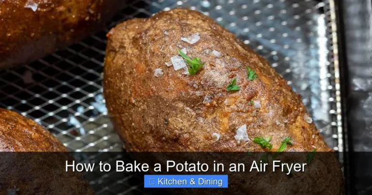 How to Bake a Potato in an Air Fryer