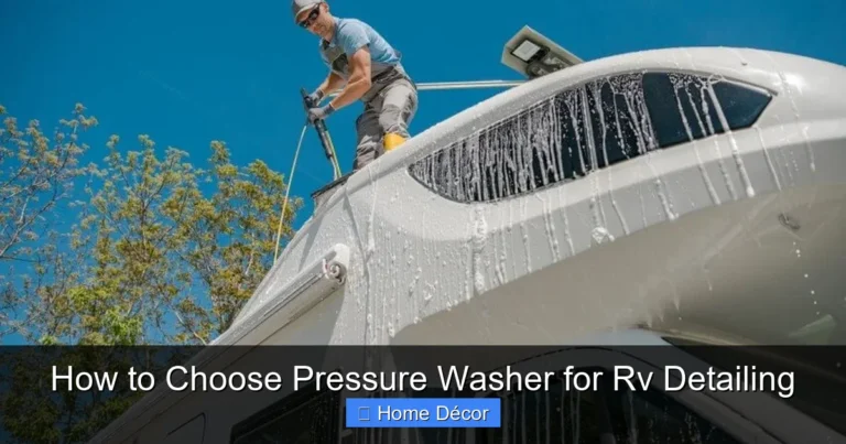 How to Choose Pressure Washer for Rv Detailing