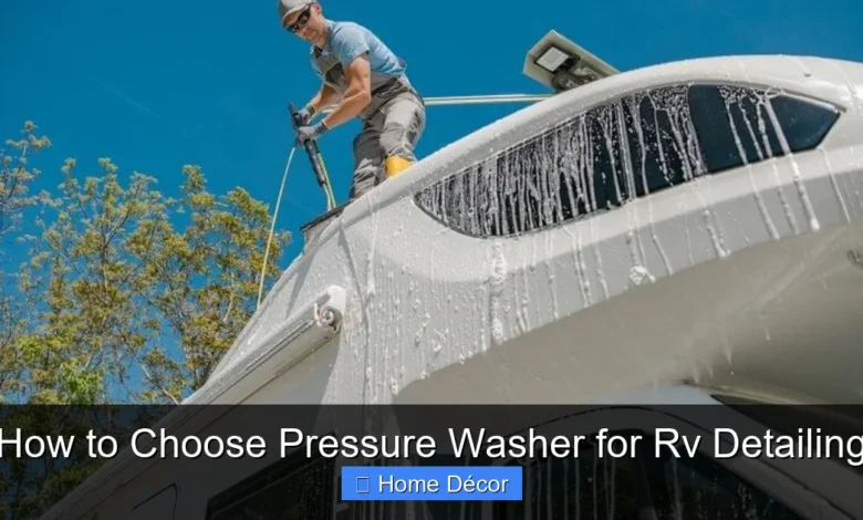 How to Choose Pressure Washer for Rv Detailing