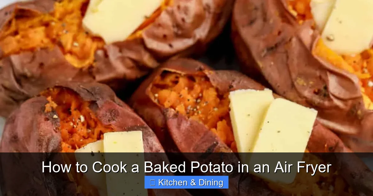 How to Cook a Baked Potato in an Air Fryer