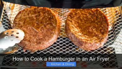 How to Cook a Hamburger in an Air Fryer