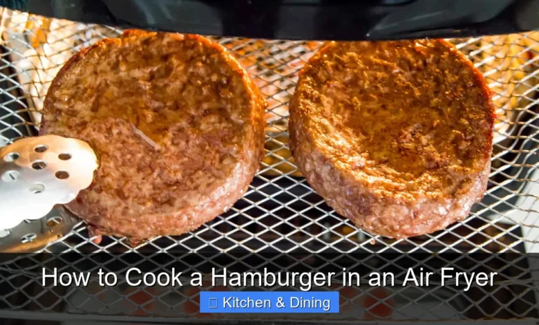 How to Cook a Hamburger in an Air Fryer