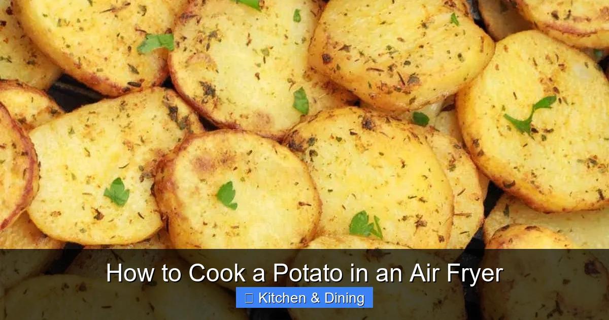 How to Cook a Potato in an Air Fryer