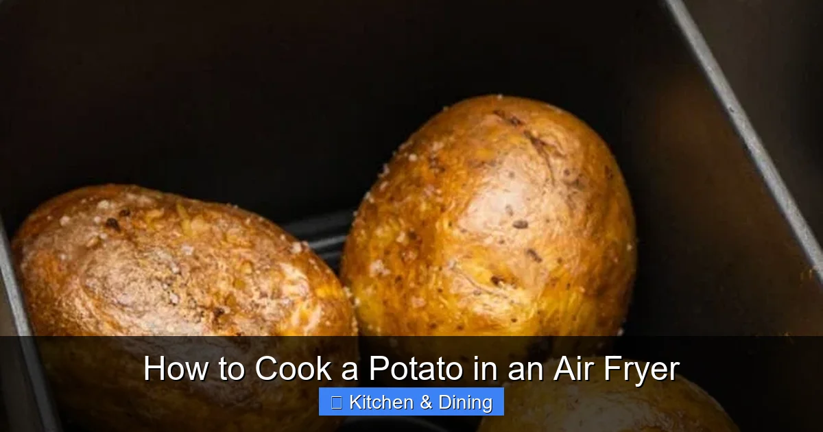 How to Cook a Potato in an Air Fryer