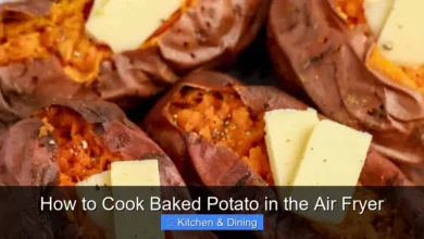 How to Cook Baked Potato in the Air Fryer