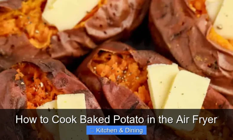How to Cook Baked Potato in the Air Fryer