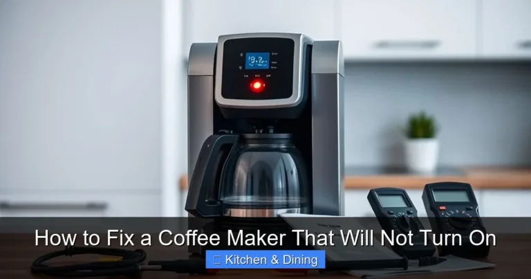 How to Fix a Coffee Maker That Will Not Turn On