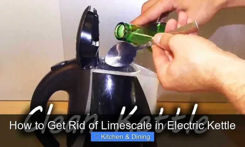 How to Get Rid of Limescale in Electric Kettle