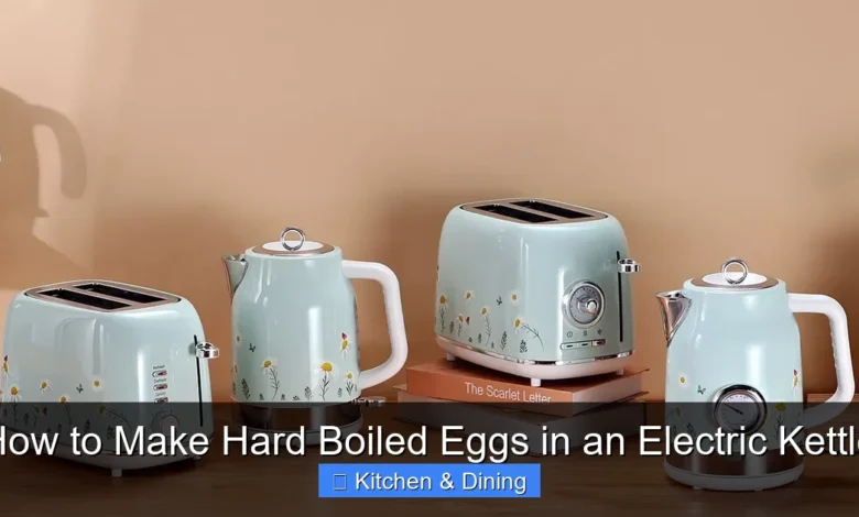 How to Make Hard Boiled Eggs in an Electric Kettle