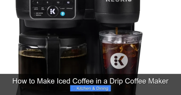 How to Make Iced Coffee in a Drip Coffee Maker