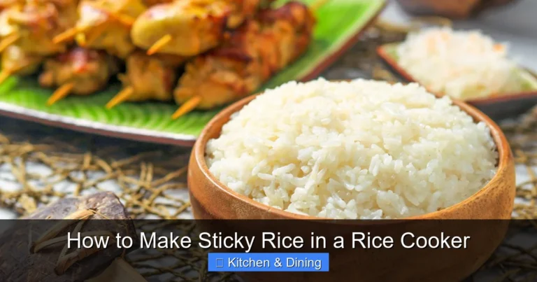 How to Make Sticky Rice in a Rice Cooker