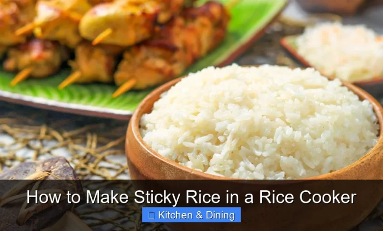 How to Make Sticky Rice in a Rice Cooker