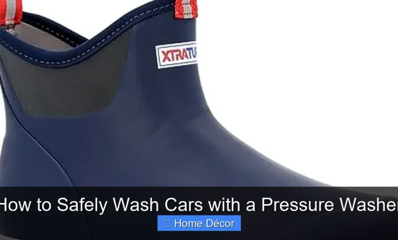 How to Safely Wash Cars with a Pressure Washer