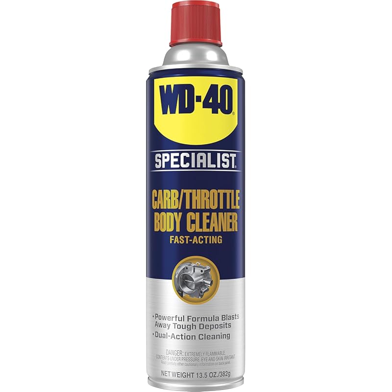 WD-40 Specialist Carb & Throttle Body Parts Cleaner, 13.5 OZ