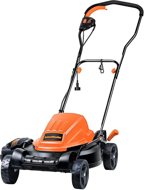 LawnMaster 19-Inch 12-Amp Electric Lawn Mower for a Clean and Easy Cut