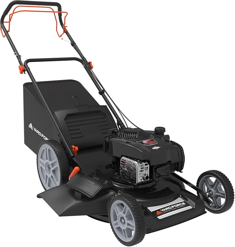 Yard Force 22-inch Self-Propelled Gas Mower, Briggs & Stratton 150cc