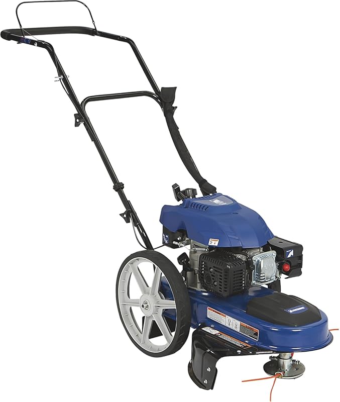 Powerhorse 22-inch 173cc High-Wheeled Walk-Behind String Trimmer for T