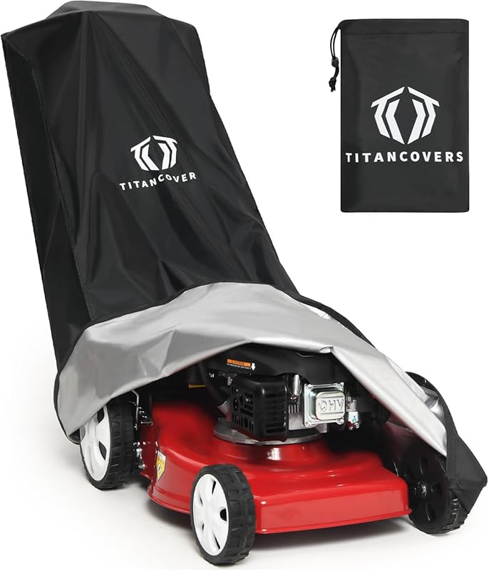 Heavy Duty 600D Oxford Lawn Mower Cover: Waterproof, PA Coating, Doubl