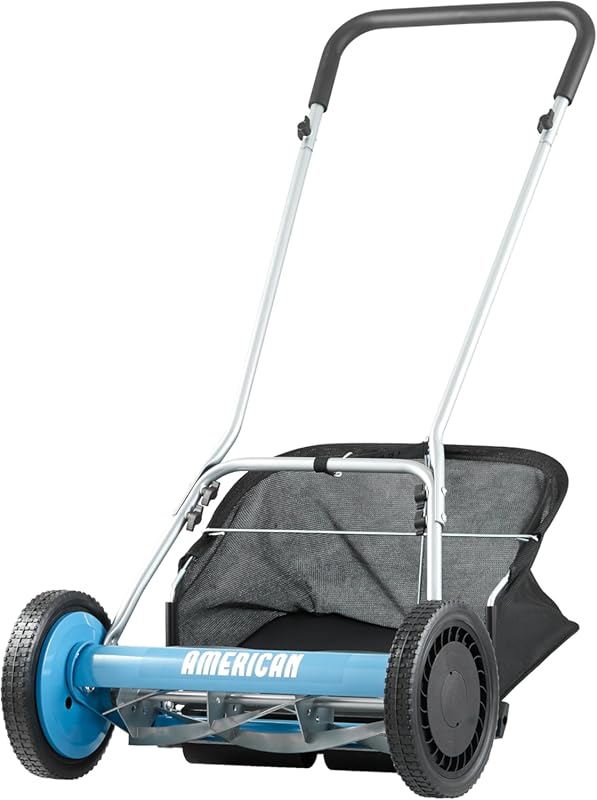 American Lawn Mower 20-Inch 5-Blade Reel Mower with Grass Catcher