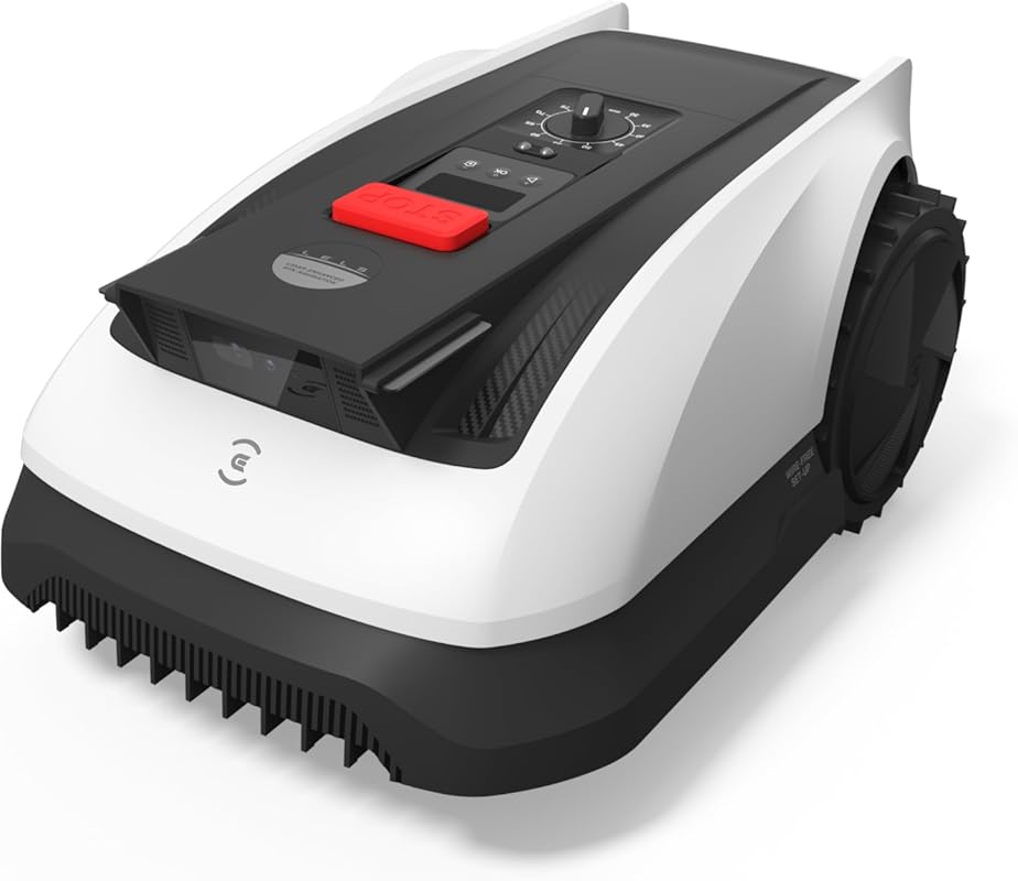 ECOVACS Goat O1000 RTK Robot Lawn Mower: Wire-Free, Vision, 1/4 Acre, App Control, Obstacle Avoidance
