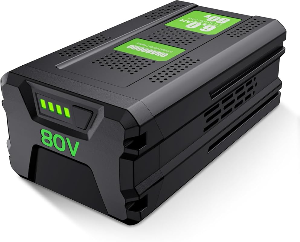 Bonacell 80V 6.0Ah Replacement Battery for Greenworks GBA80200, GBA803