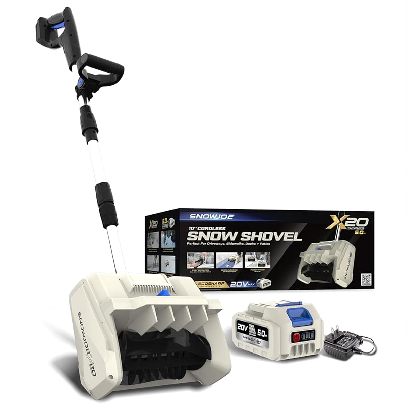 Snow Joe X20 Cordless Snow Shovel Kit: 10