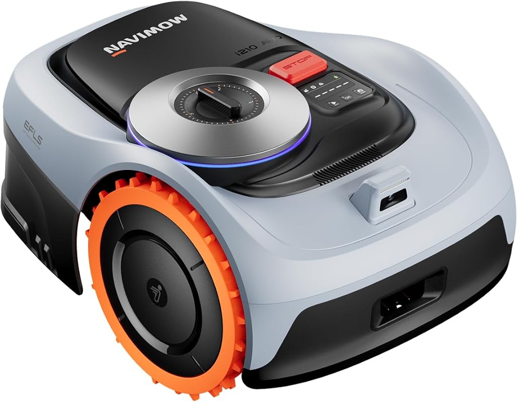 Segway Navimow i210 AWD Wire-Free Robot Mower: 0.25 Acre, 45% Slope, R