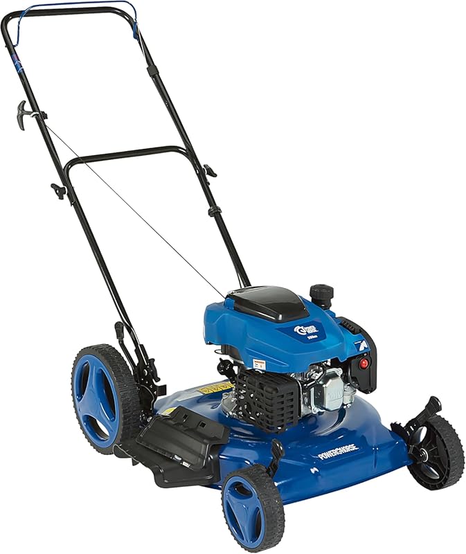 Powerhorse 21-inch 2-in-1 Gas Lawn Mower for Efficient Mulching and Ba