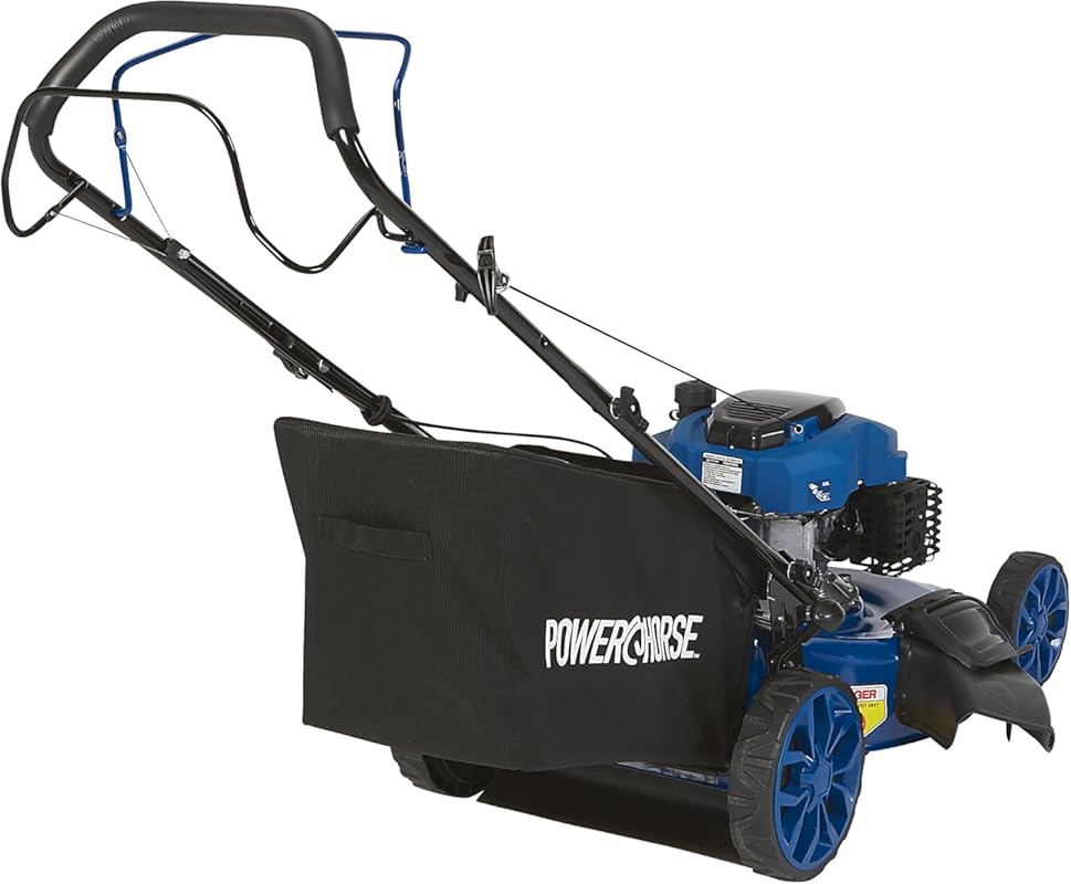 Powerhorse 21-Inch 3-in-1 Self-Propelled Gas Lawn Mower for Versatile