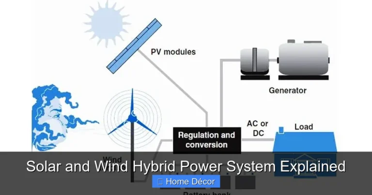 Solar and Wind Hybrid Power System Explained