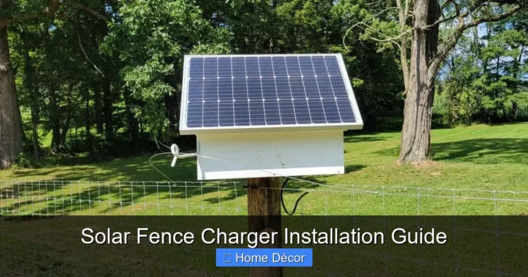 Solar Fence Charger Installation Guide