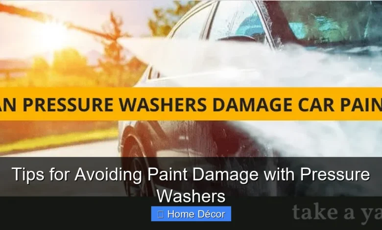 Tips for Avoiding Paint Damage with Pressure Washers