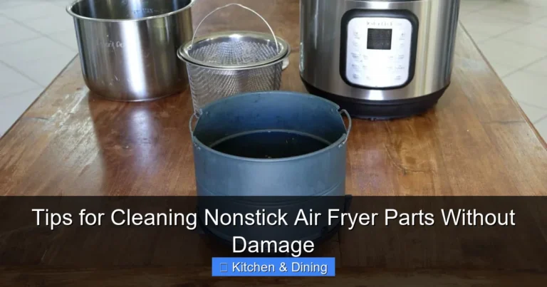 Tips for Cleaning Nonstick Air Fryer Parts Without Damage