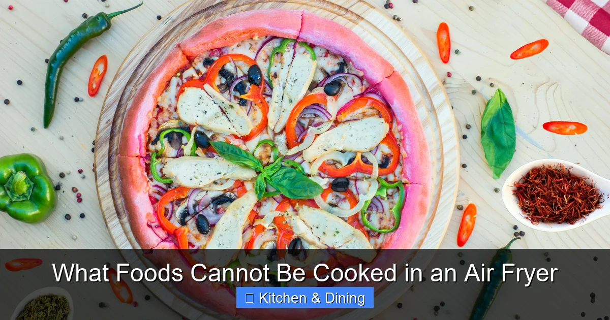 What Foods Cannot Be Cooked in an Air Fryer