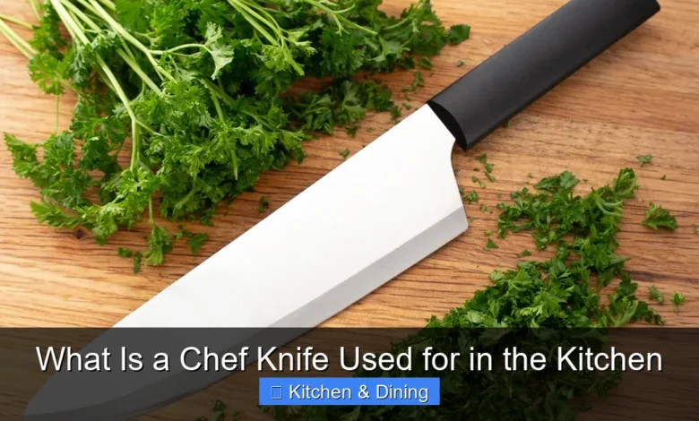 What Is a Chef Knife Used for in the Kitchen
