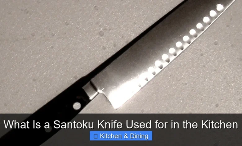 What Is a Santoku Knife Used for in the Kitchen