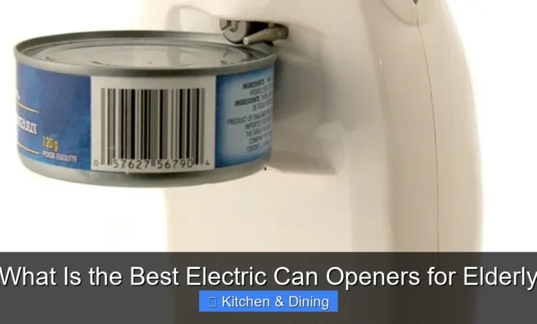 What Is the Best Electric Can Openers for Elderly