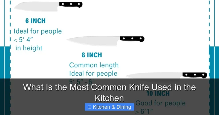 What Is the Most Common Knife Used in the Kitchen