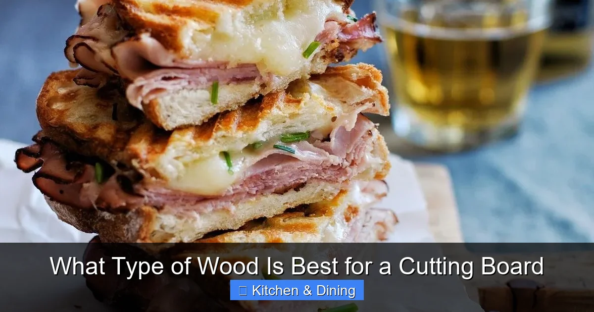 What Type of Wood Is Best for a Cutting Board