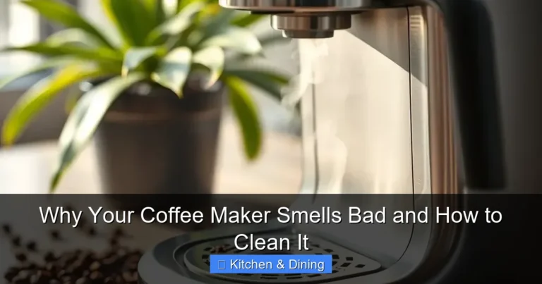 Why Your Coffee Maker Smells Bad and How to Clean It